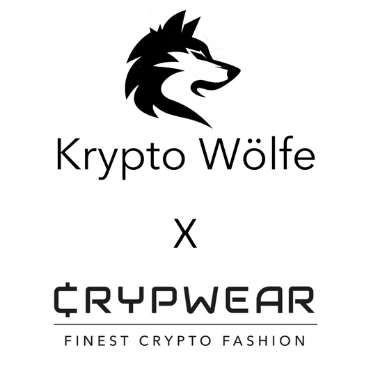 Krypto Wölfe x CRYPWEAR – Eine starke Partnerschaft für die Krypto-Community