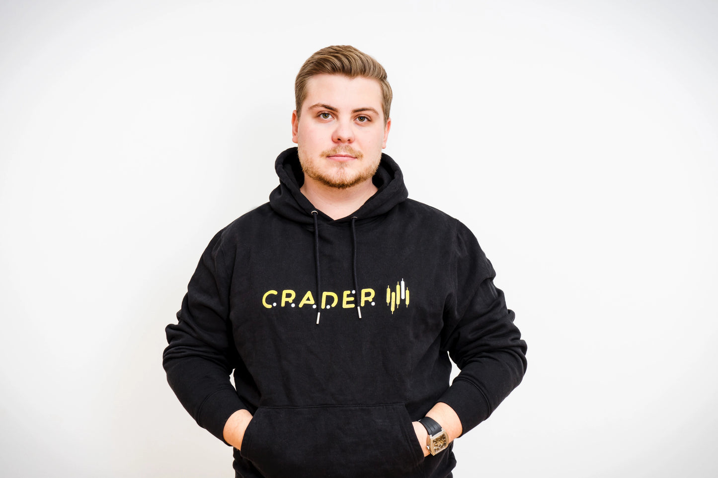 Schwarzer Crader Hoodie