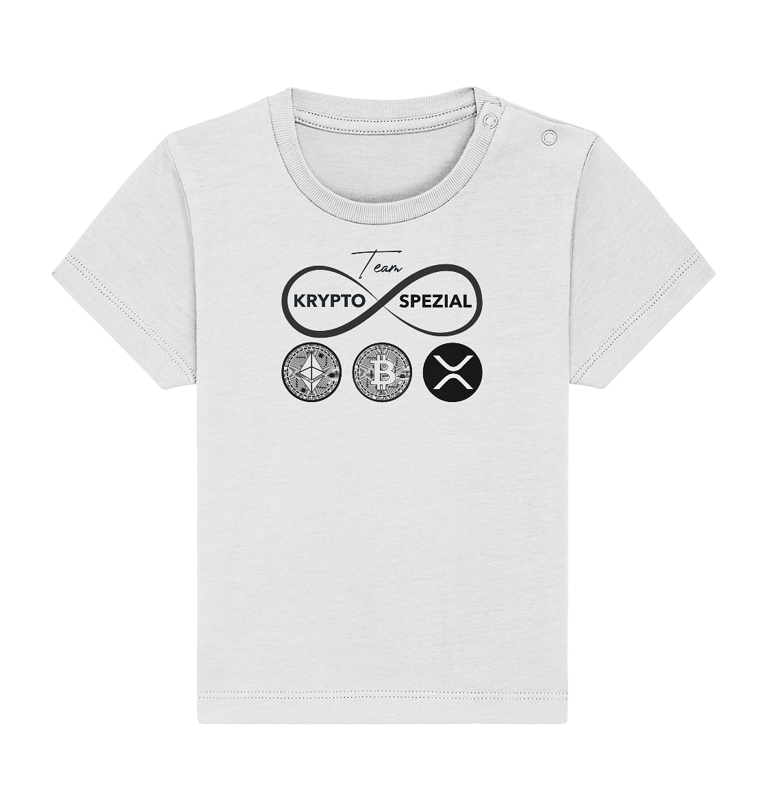 KryptoSpezial Shaded Baby - Baby Organic Shirt