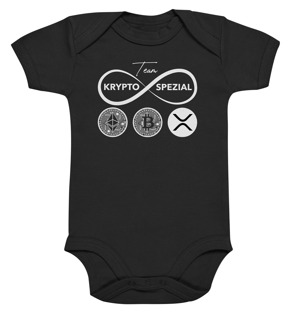 KryptoSpezial Light Baby - Organic Baby Bodysuit