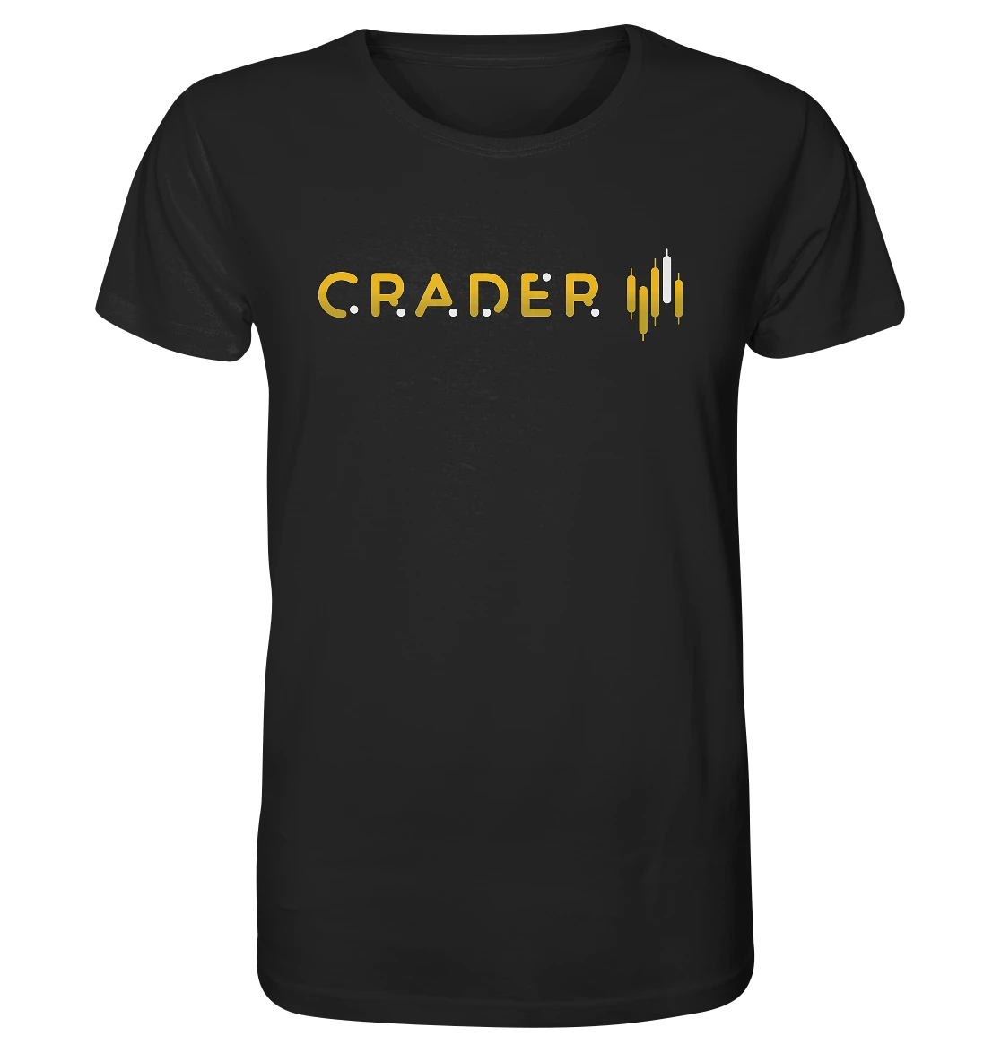 CRADER Black Shirt - Fashion-Forward Crypto Apparel in Black