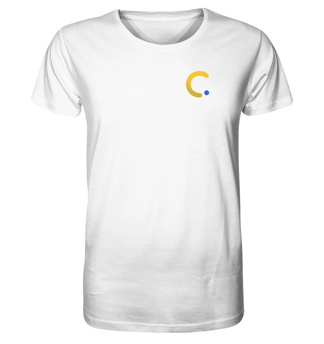 CRADER Logo White Shirt - Fashion-Forward Crypto Apparel in White