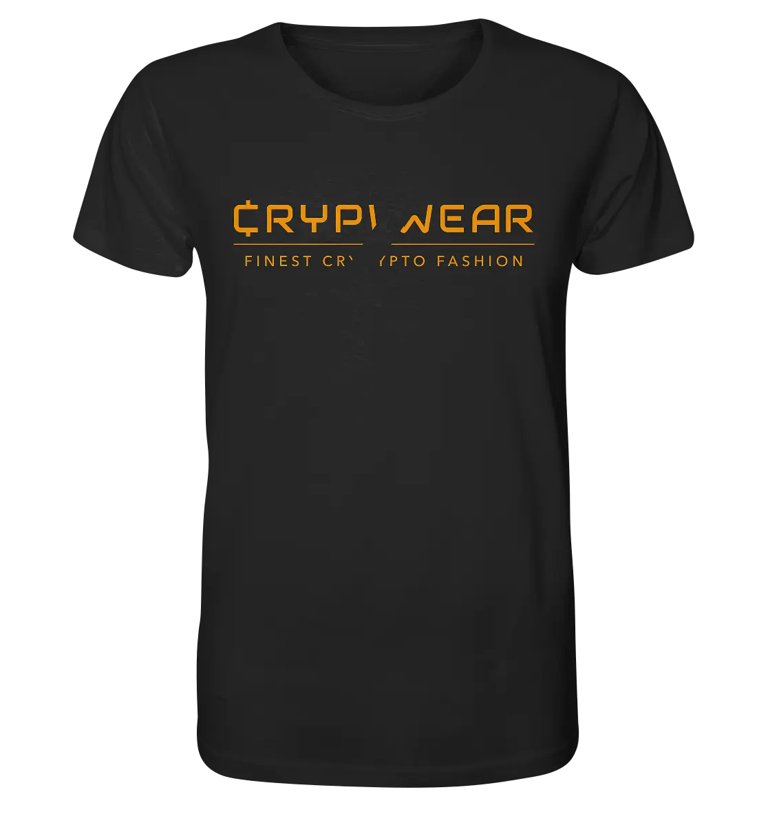 CrypWear Logo Black Halving T-Shirt - Signature Crypto Style in Black