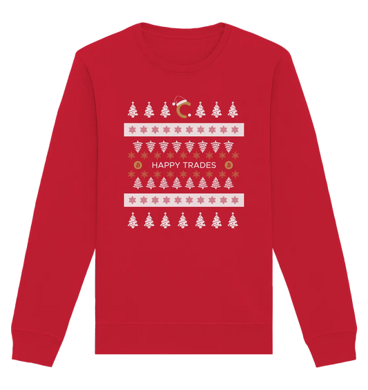 Happy Trades Design - Red Sweater